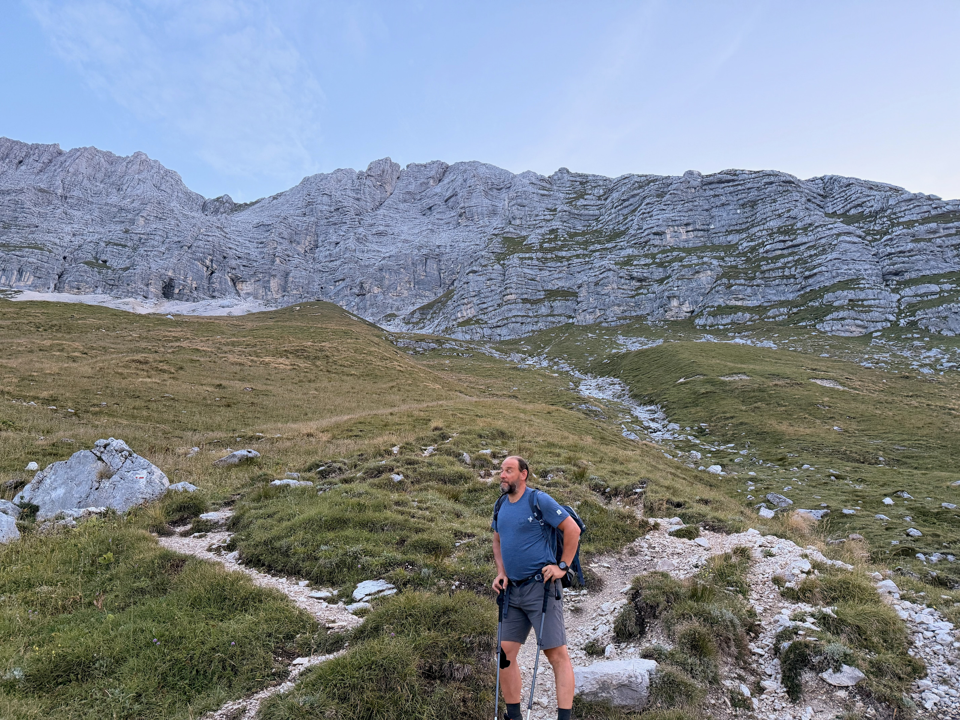 Montaž / Jôf di Montasio – fotografija s poti