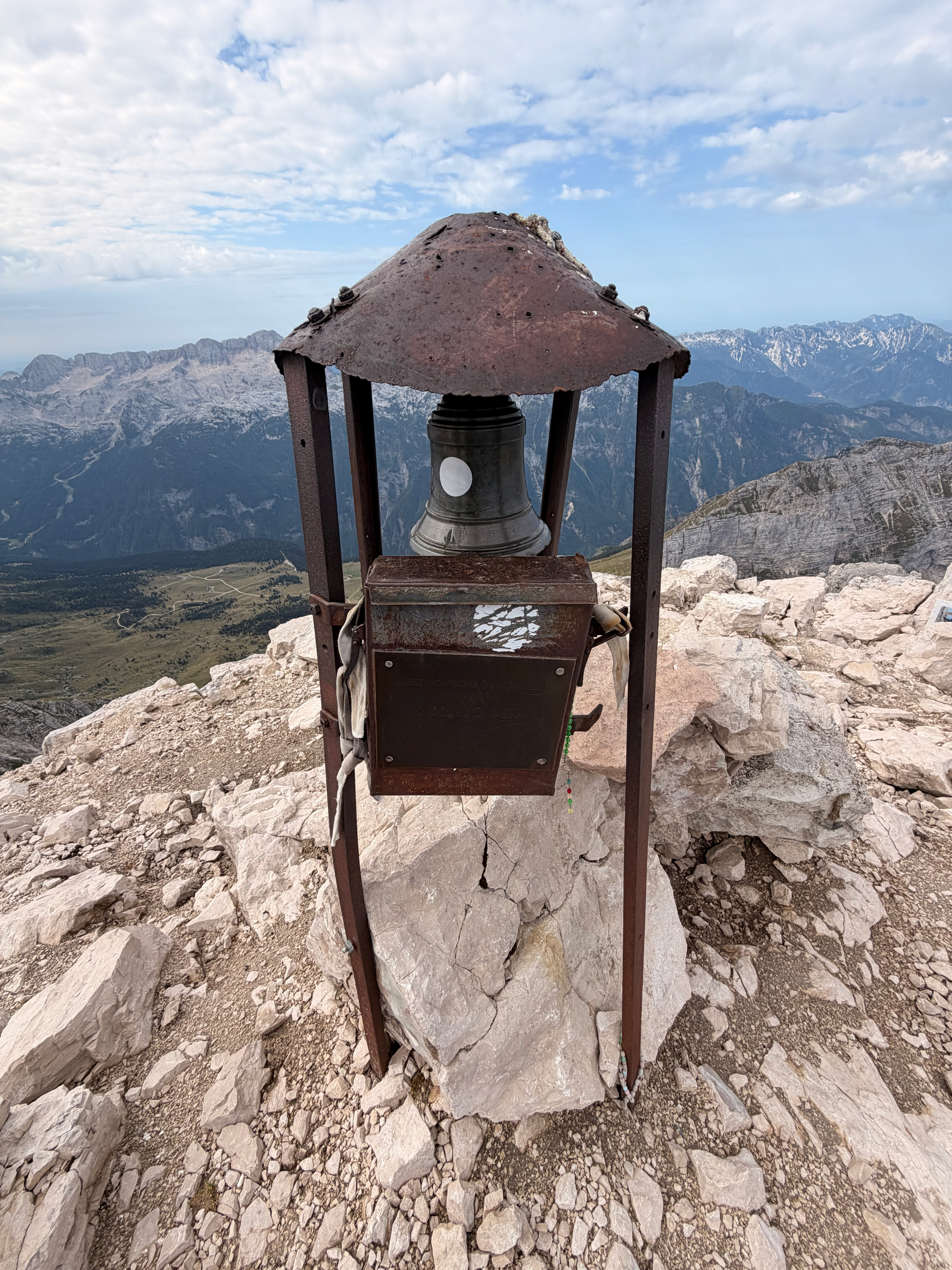 Montaž / Jôf di Montasio – fotografija s poti