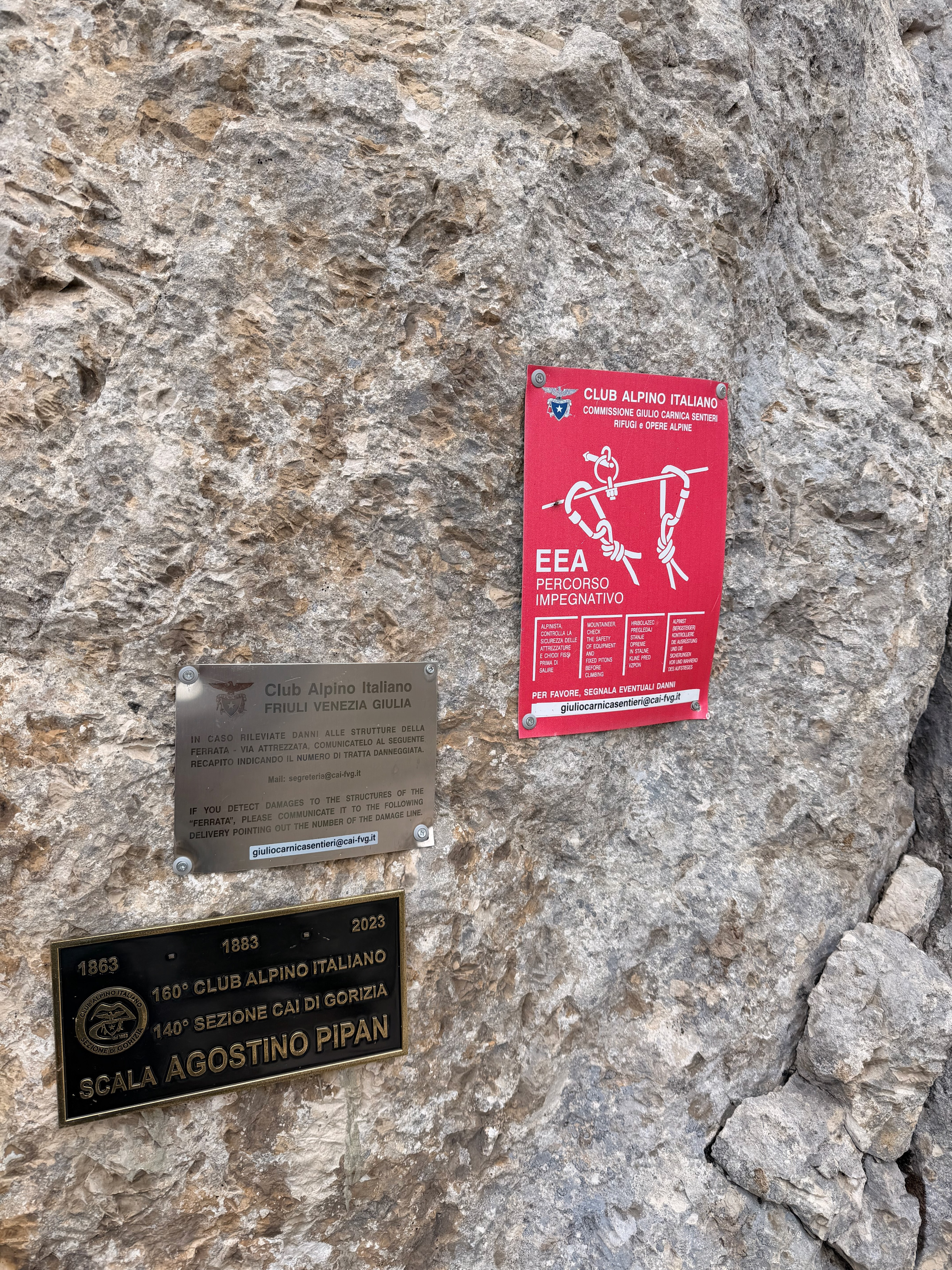 Montaž / Jôf di Montasio – fotografija s poti