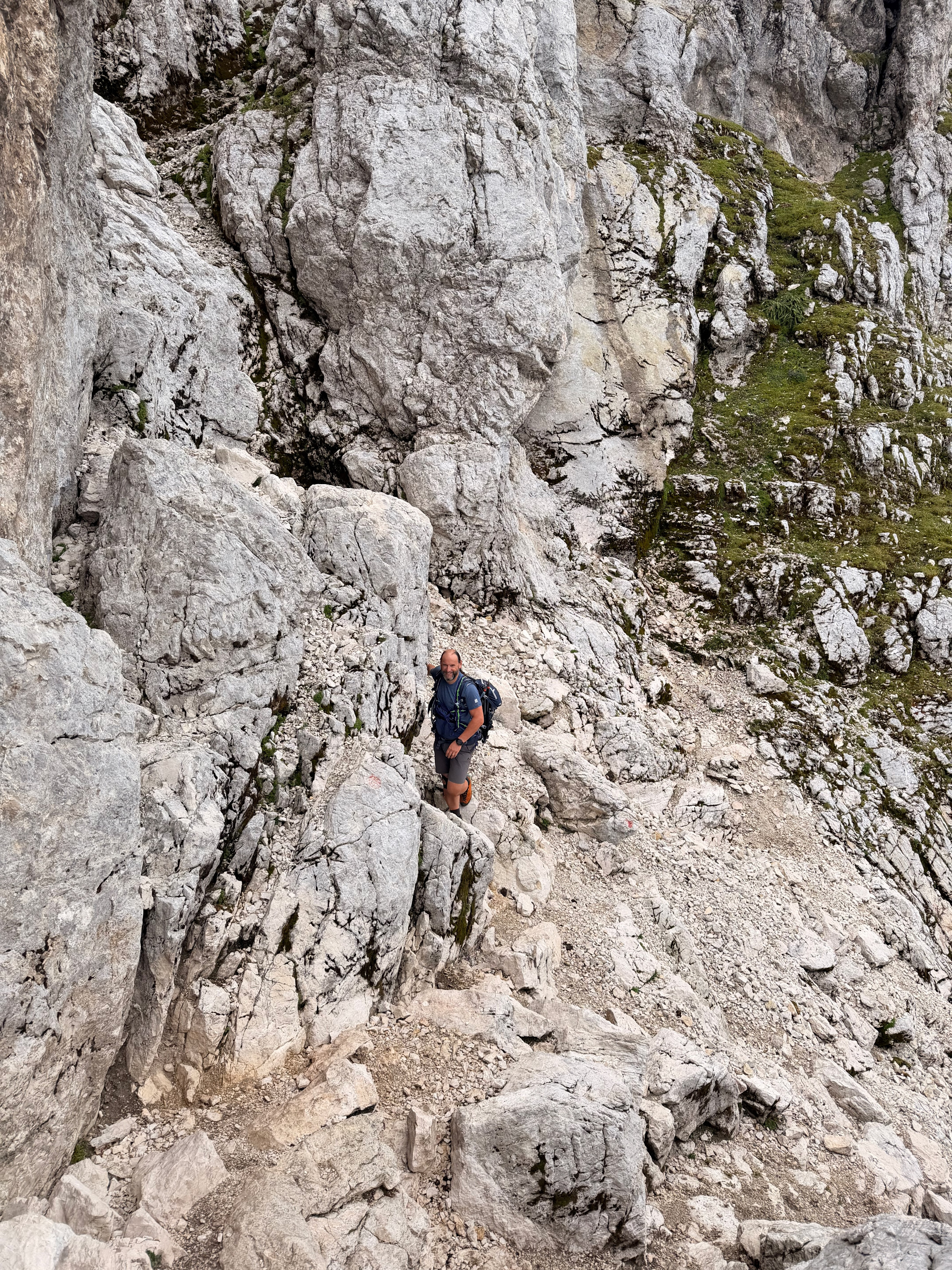 Montaž / Jôf di Montasio – fotografija s poti