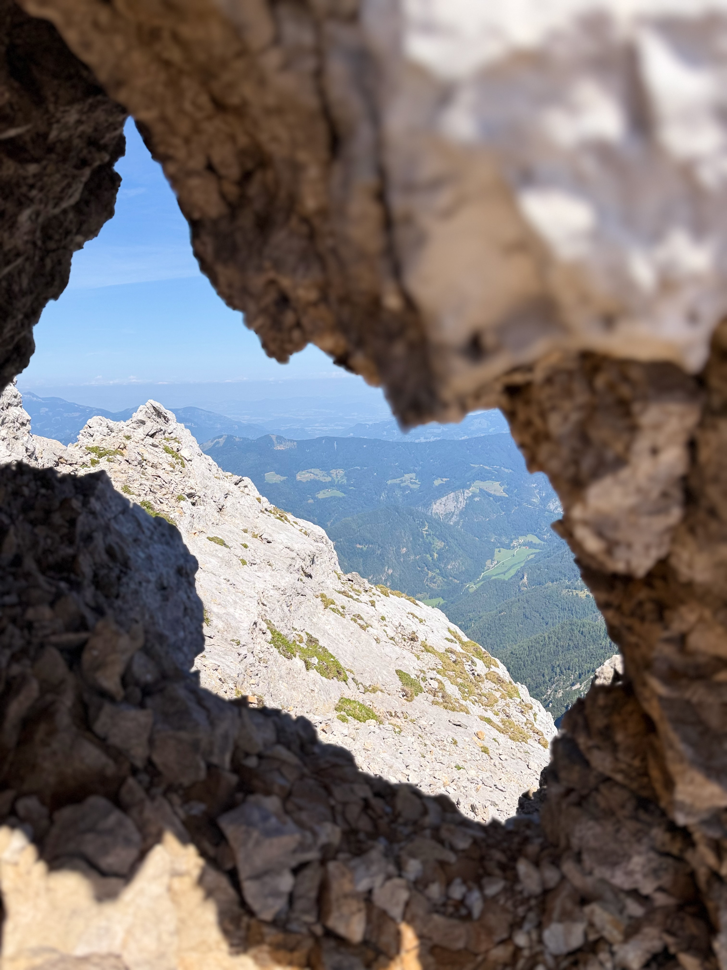 Ojstrica – fotografija s poti