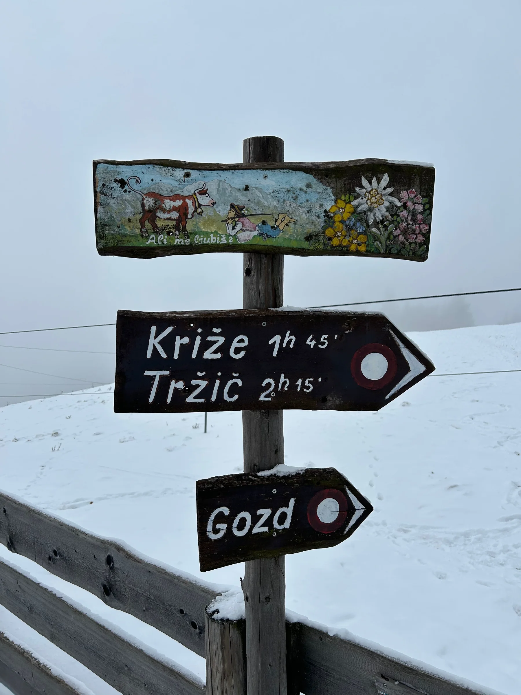 Kriška gora – fotografija s poti